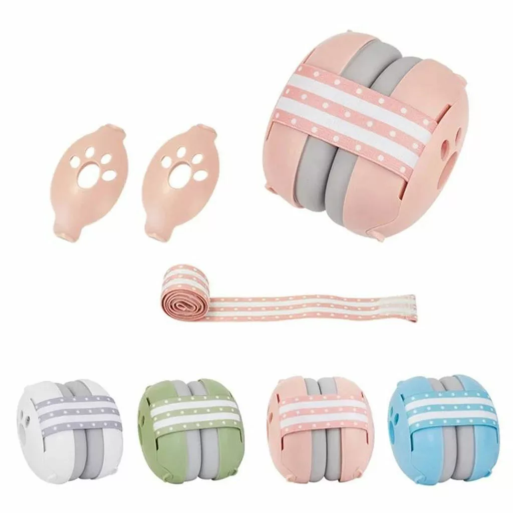 محافظ گوش نوزاد و کودک (Baby Earmuff) ضد صدا – استاندارد EN 352-1:2020 – SNR 25dB + کیف حمل (little ears)