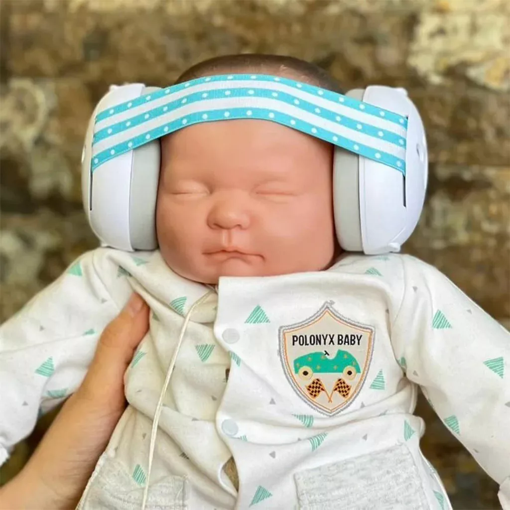 محافظ گوش نوزاد و کودک (Baby Earmuff) ضد صدا – استاندارد EN 352-1:2020 – SNR 25dB + کیف حمل (little ears)