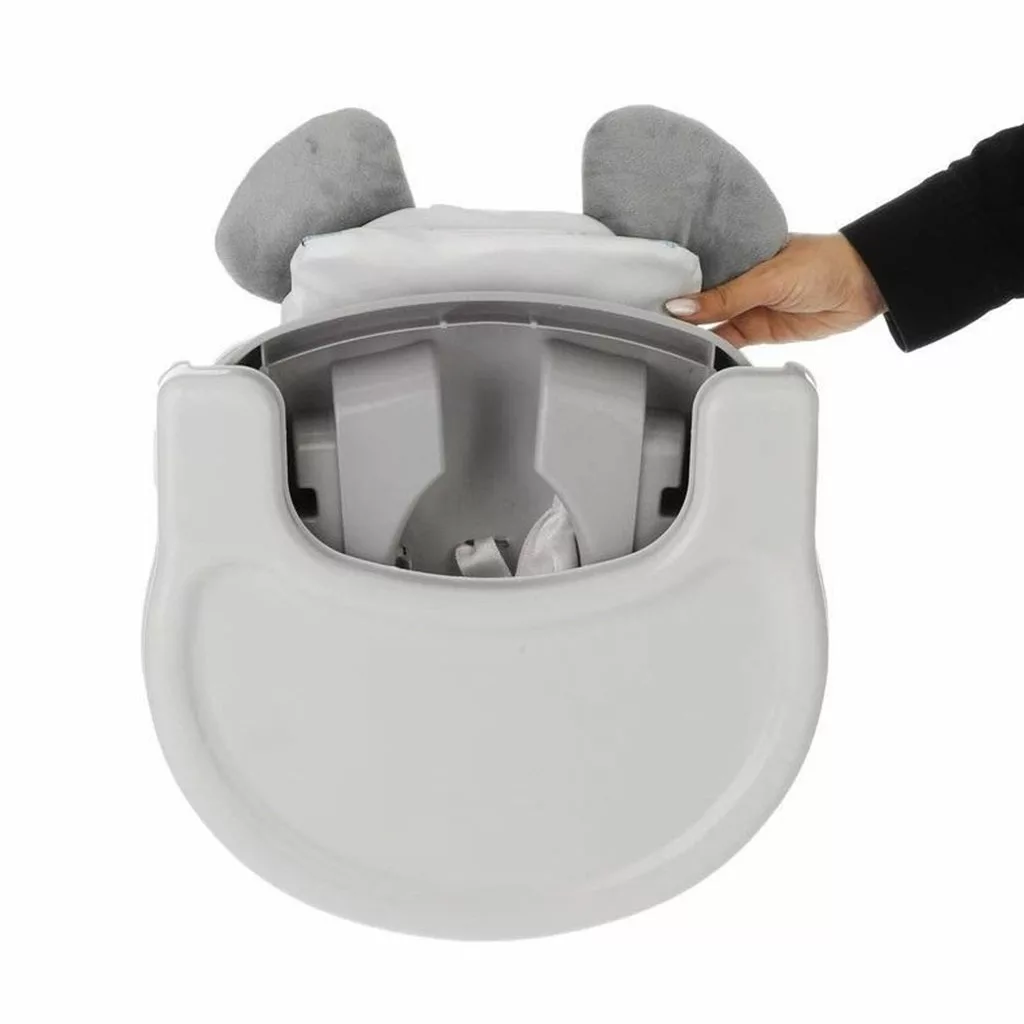 صندلی غذای پرتابل سوواندا سورنا تشک طرح خرس تدی گوشدار Suvanda Shebli nini