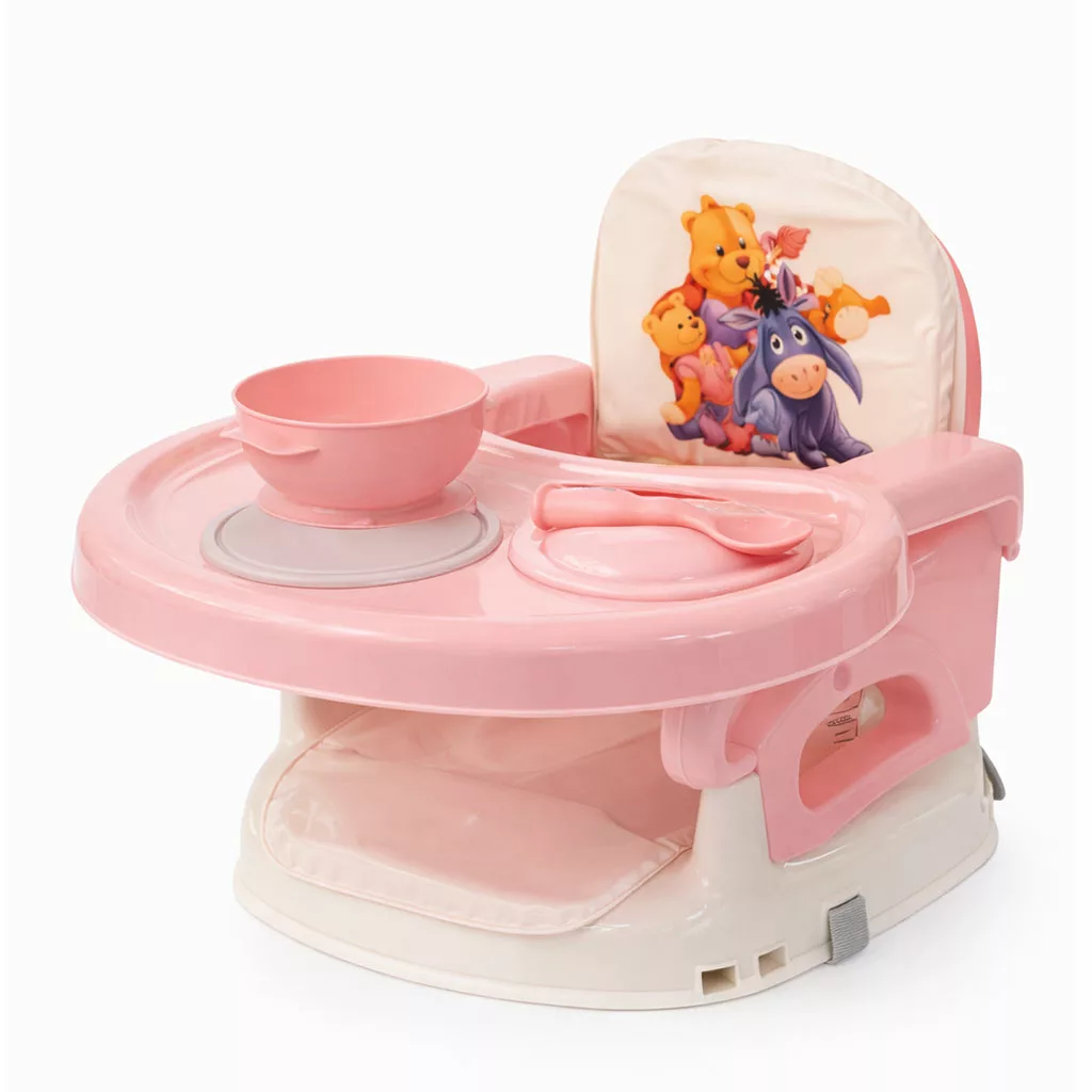 صندلی غذای پرتابل سوواندا سورنا تشک طرح خرس پو گوشدار Suvanda Shebli nini