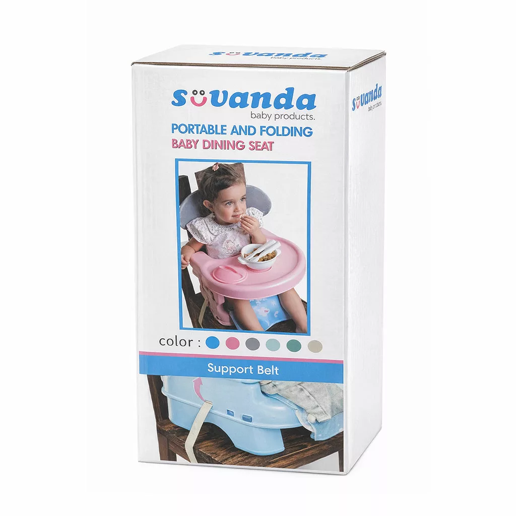 صندلی غذای پرتابل سوواندا سورنا تشک طرح خرس پو گوشدار Suvanda Shebli nini