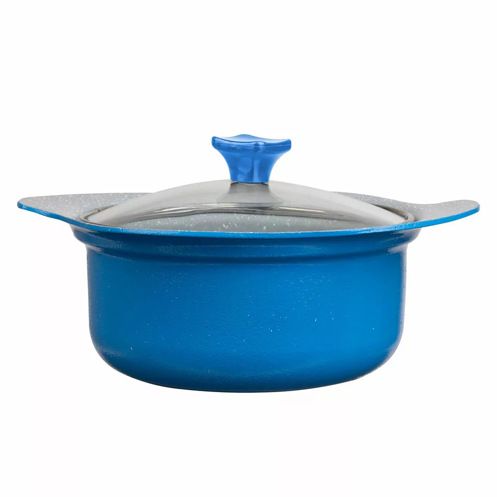 سرویس قابلمه گرانیتی نچسب نالینو مدل Elisa الیسا ۵ پارچه سایز 12 | کد 4535455